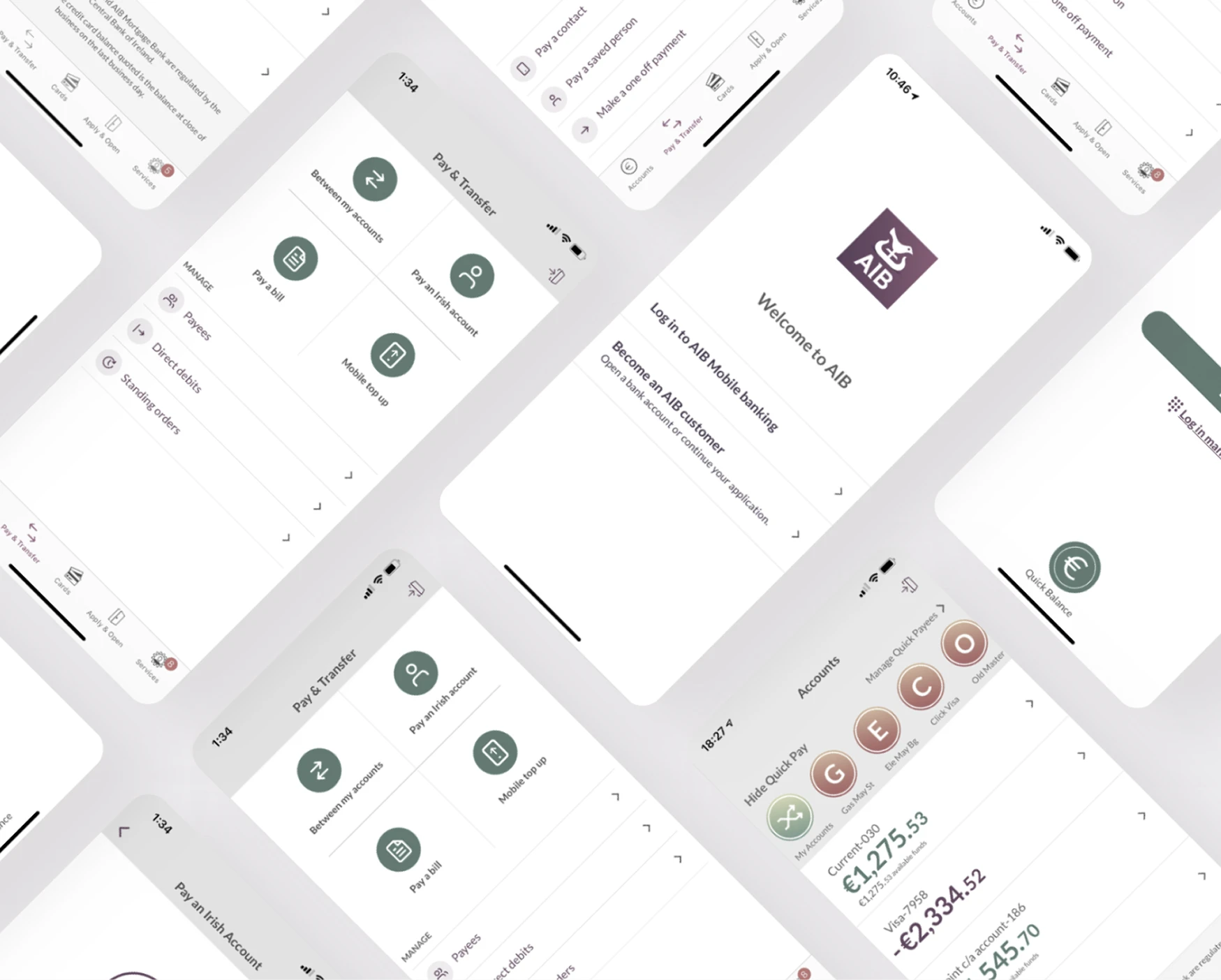 Current AIB 2.0 App Interface