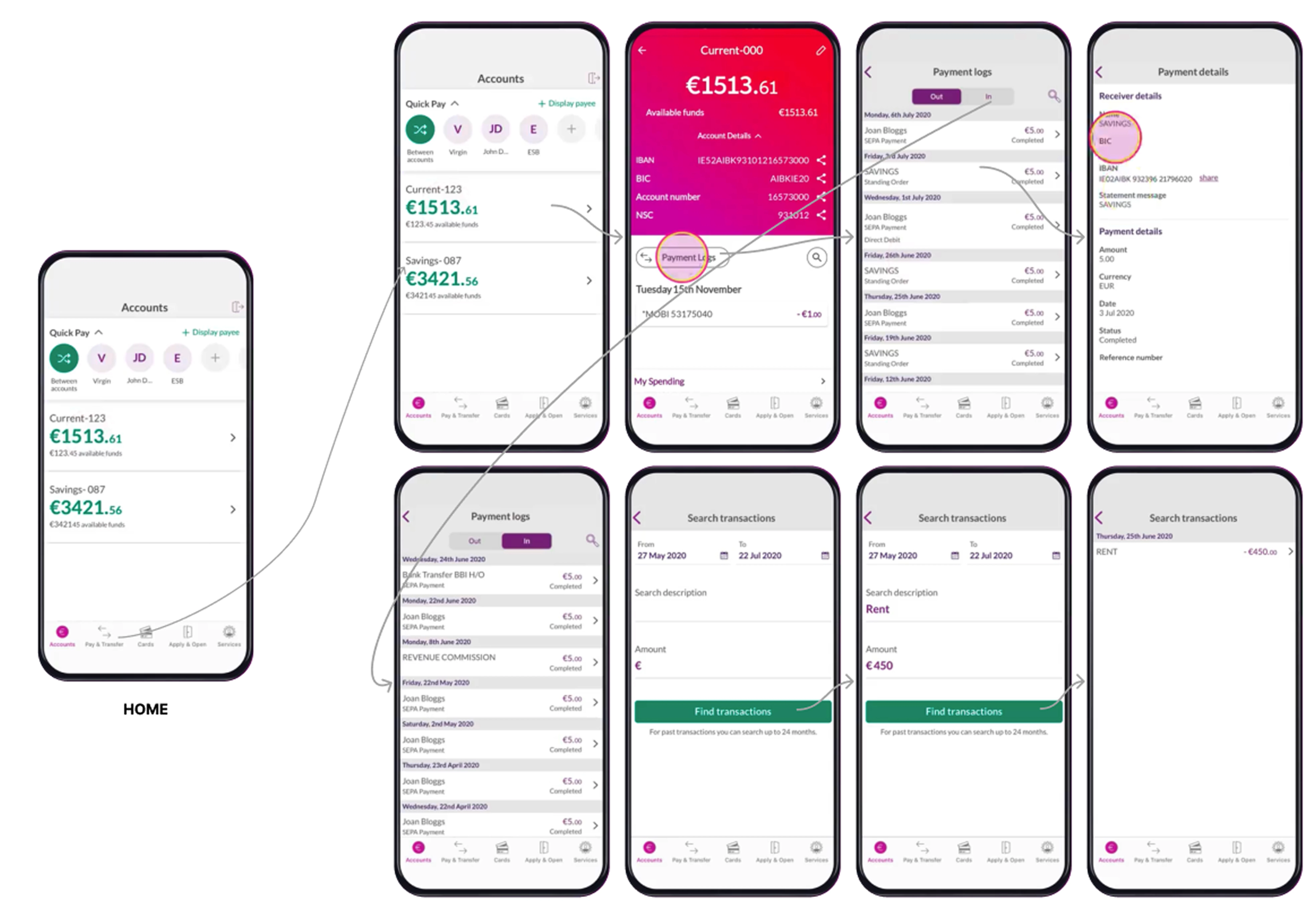 Pay & Transfer screenshot